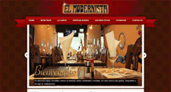 Desktop Screenshot of elmodernista.com