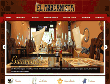 Tablet Screenshot of elmodernista.com